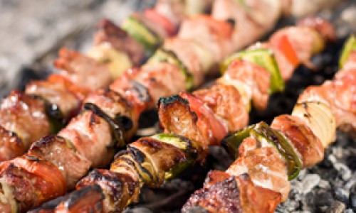 shish-kebab-on-the-barbecue